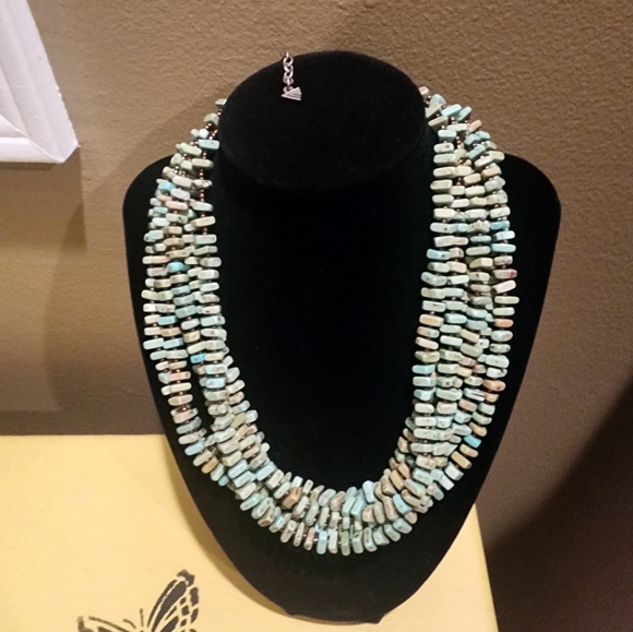 Silpada torquoise necklace. NWOT. - Picture 4 of 4